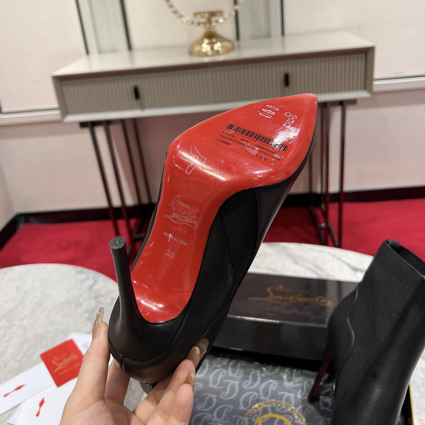 Christian Louboutin Chelsea Chick Booty 100 mm - DopestKickz