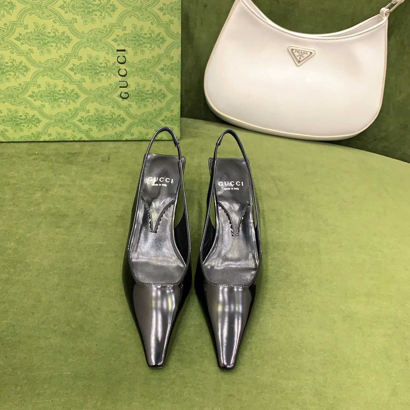 Gucci Women's Slingback Pump - DopestKickz