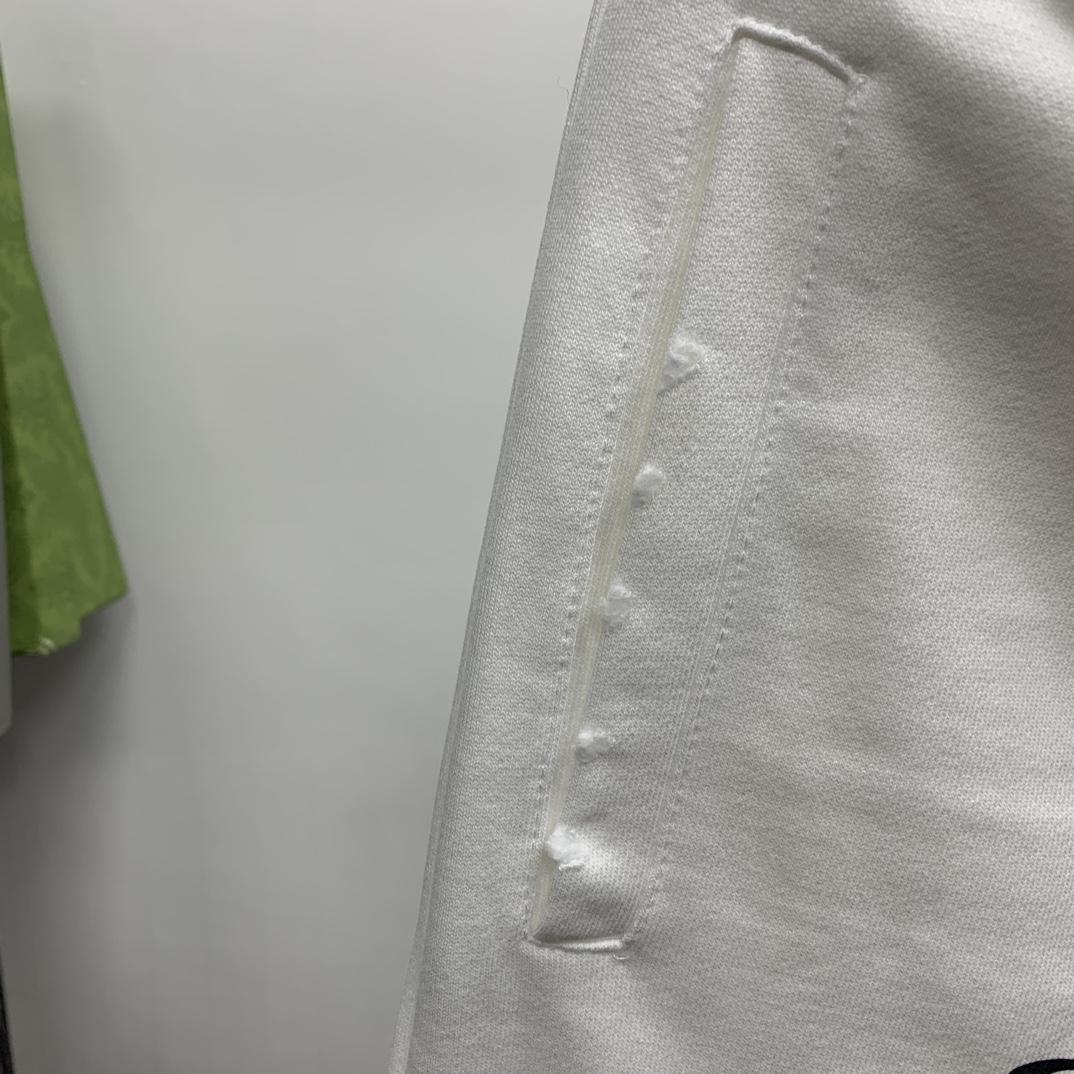 Balenciaga Top League Baggy Sweatpants In White - DopestKickz