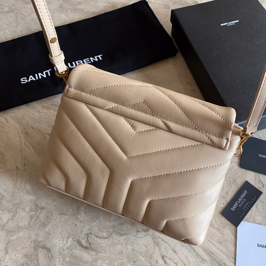 Saint Laurent Loulou Toy Strap Bag (20x7x15cm) - DopestKickz
