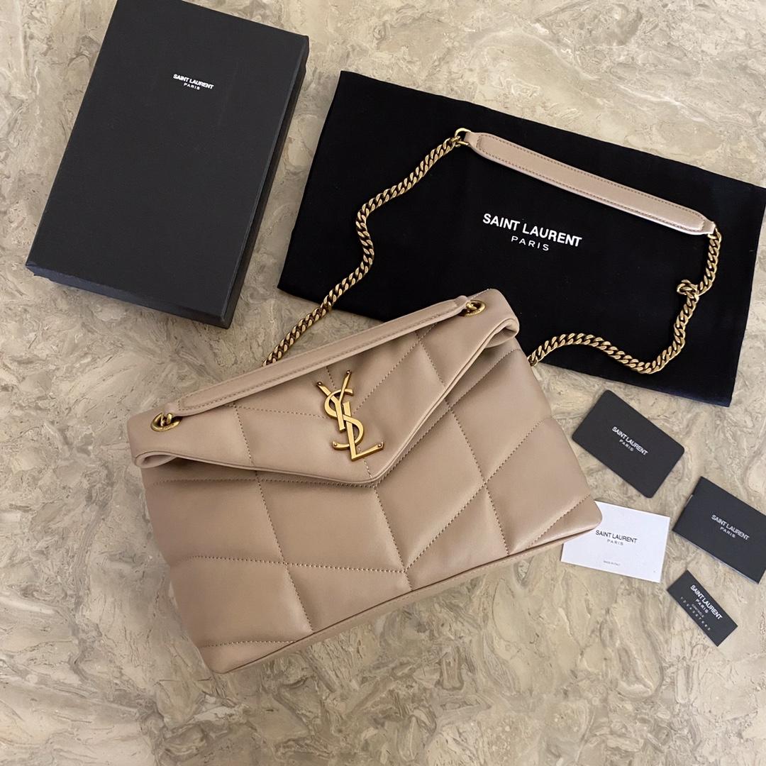 Saint Laurent Puffer Small In Nappa Leather - DopestKickz