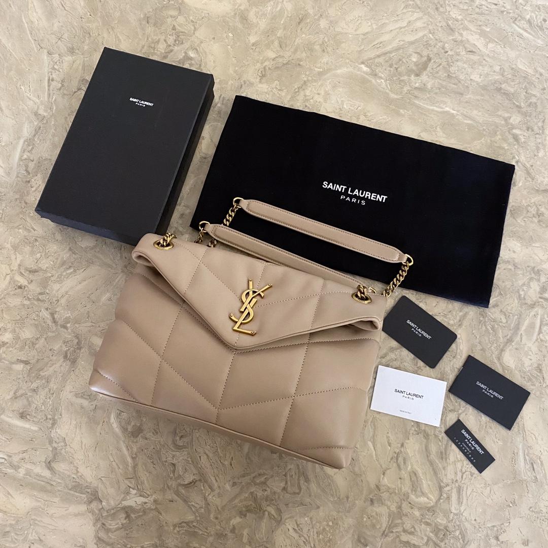 Saint Laurent Puffer Small In Nappa Leather - DopestKickz