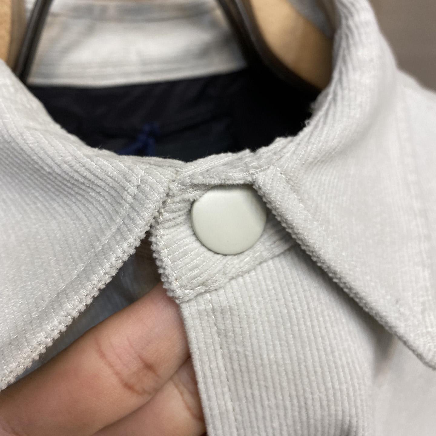 Prada Pinwale Corduroy Shirt - DopestKickz