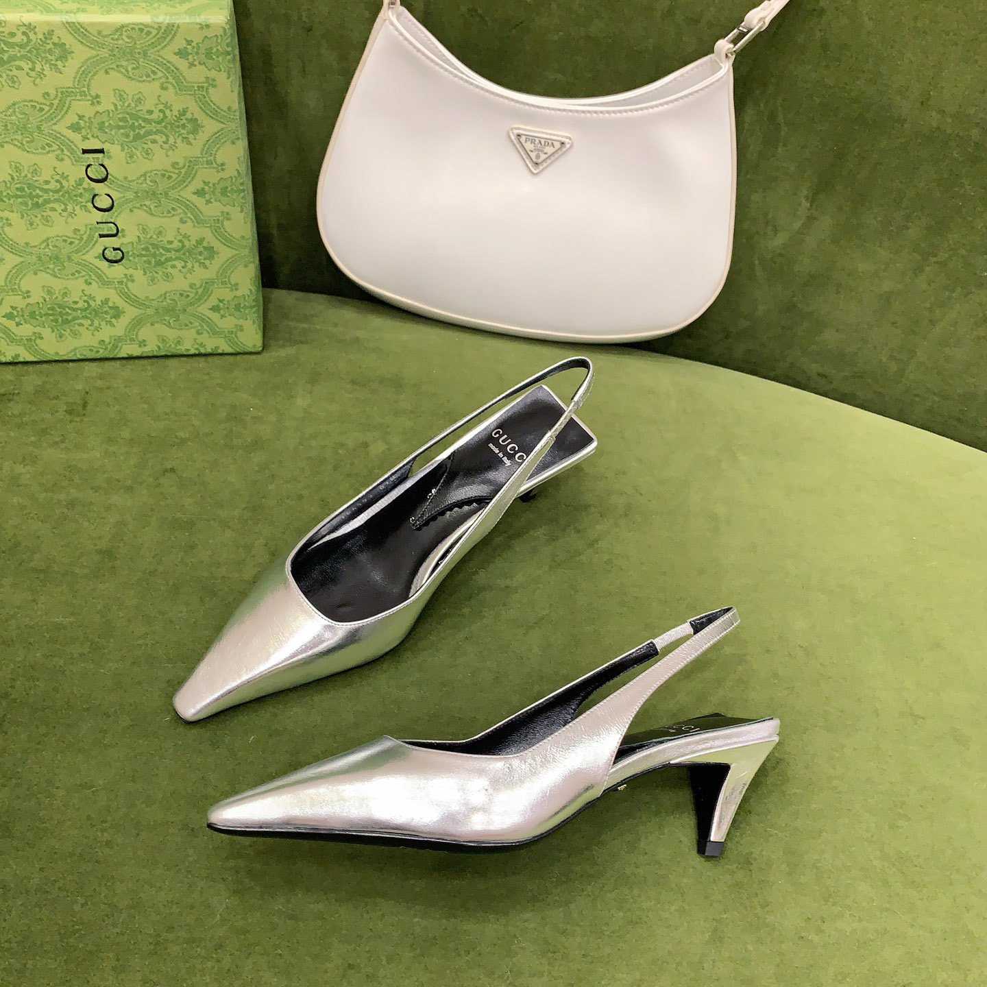 Gucci Women's Slingback Pump - DopestKickz