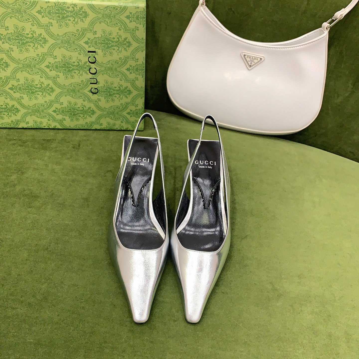 Gucci Women's Slingback Pump - DopestKickz