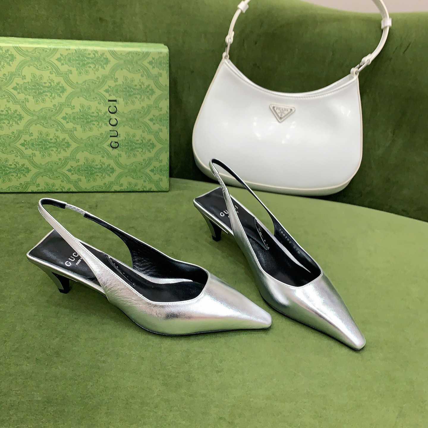 Gucci Women's Slingback Pump - DopestKickz