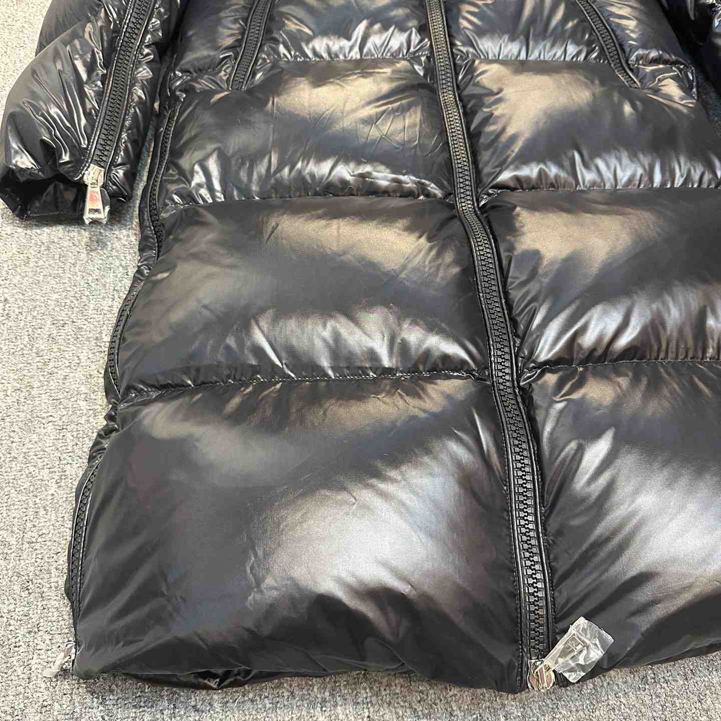 Moncler Huppelong Long Down Jacket - DopestKickz