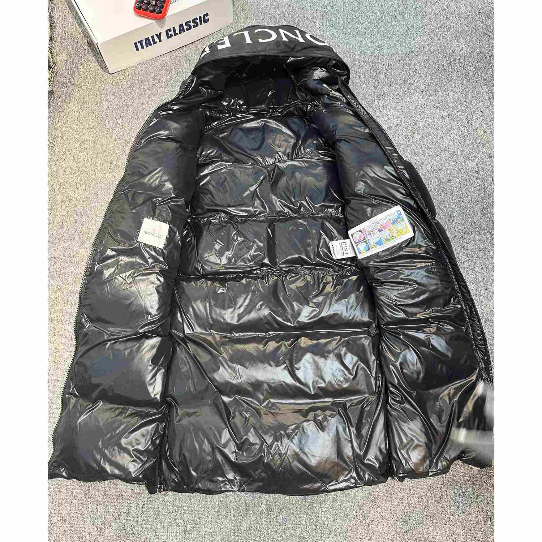 Moncler Huppelong Long Down Jacket - DopestKickz