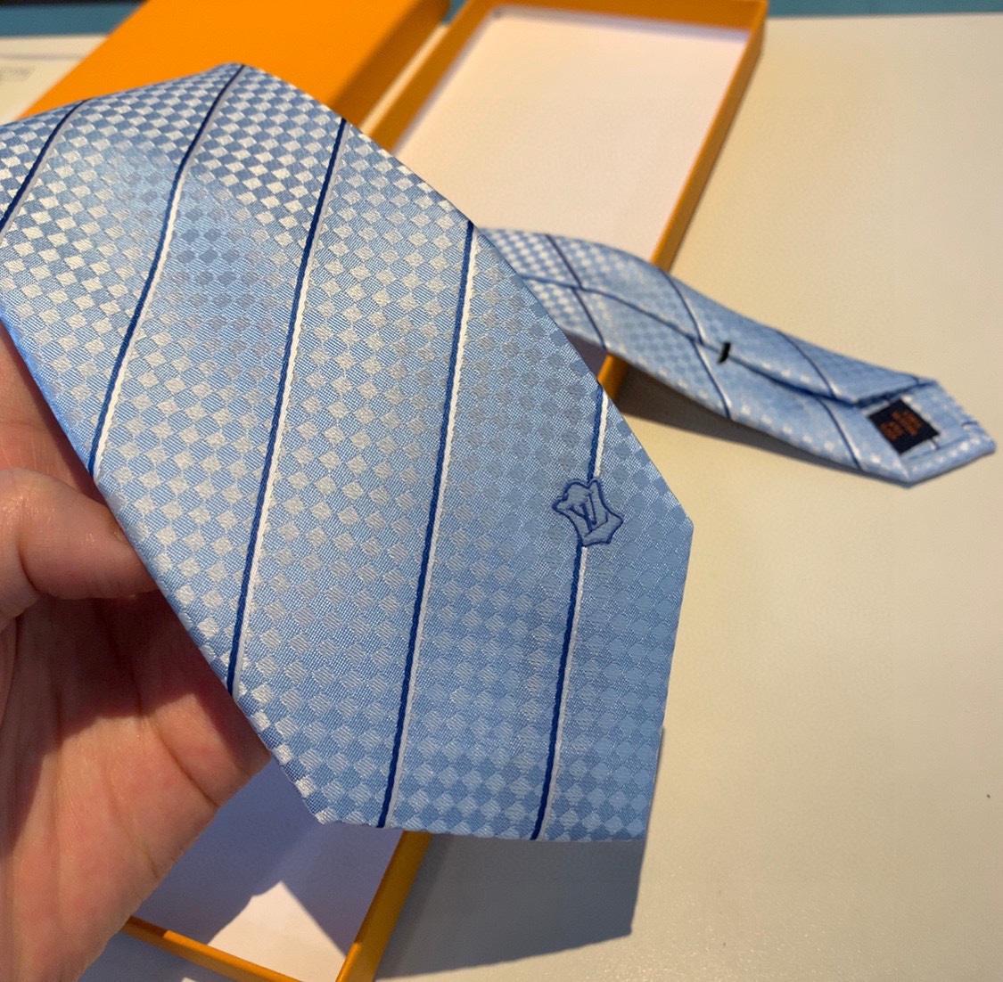 Louis Vuitton LV Thin Stripes Tie - DopestKickz