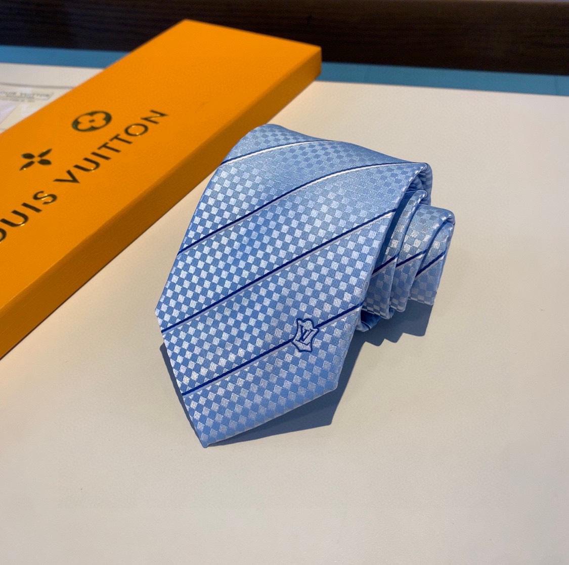 Louis Vuitton LV Thin Stripes Tie - DopestKickz