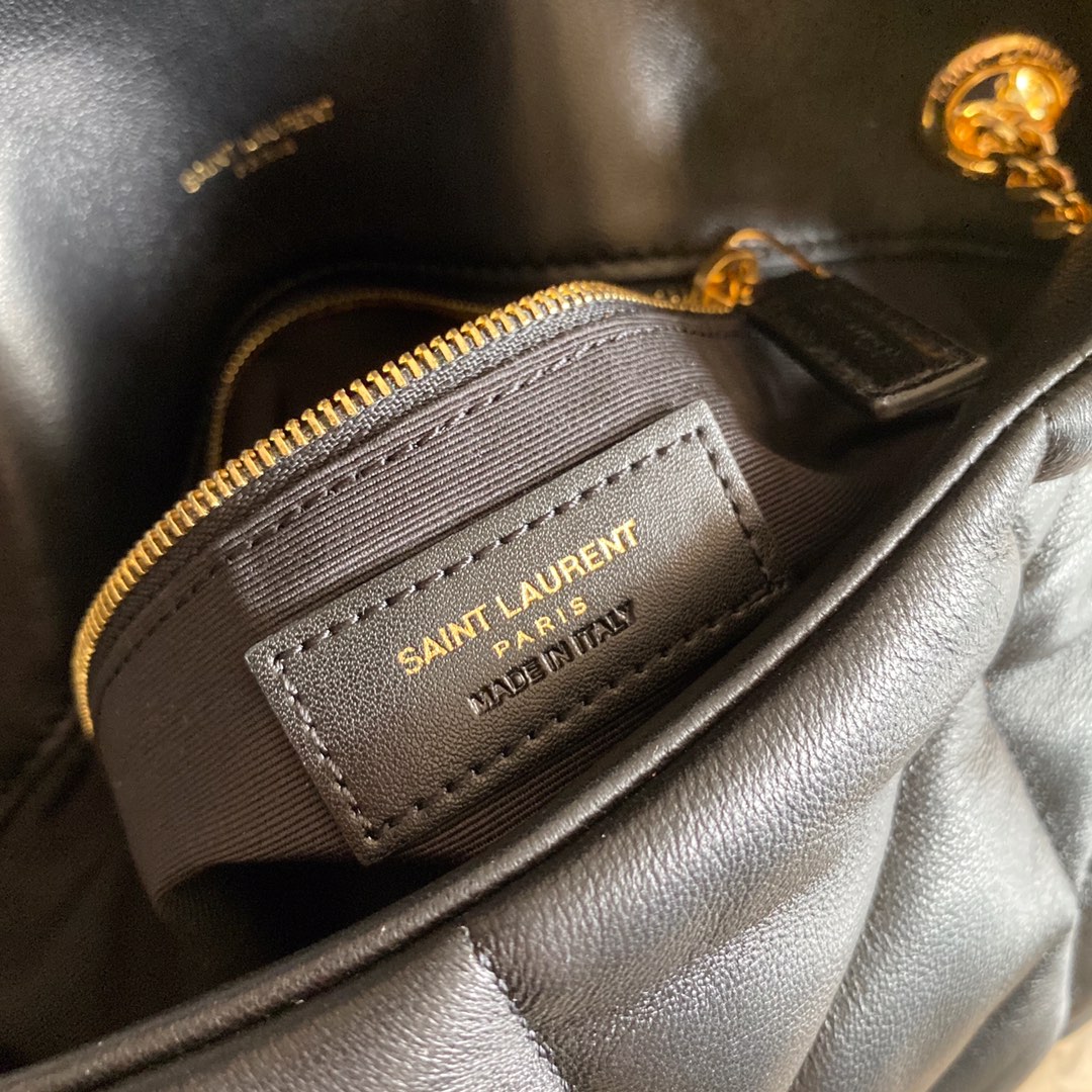 Saint Laurent Puffer Small In Nappa Leather - DopestKickz