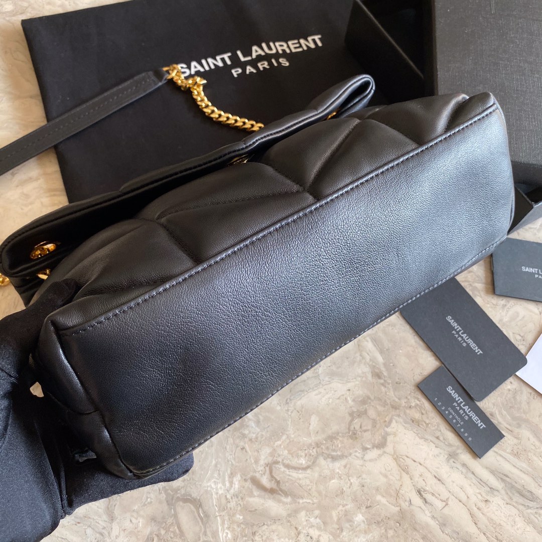 Saint Laurent Puffer Small In Nappa Leather - DopestKickz