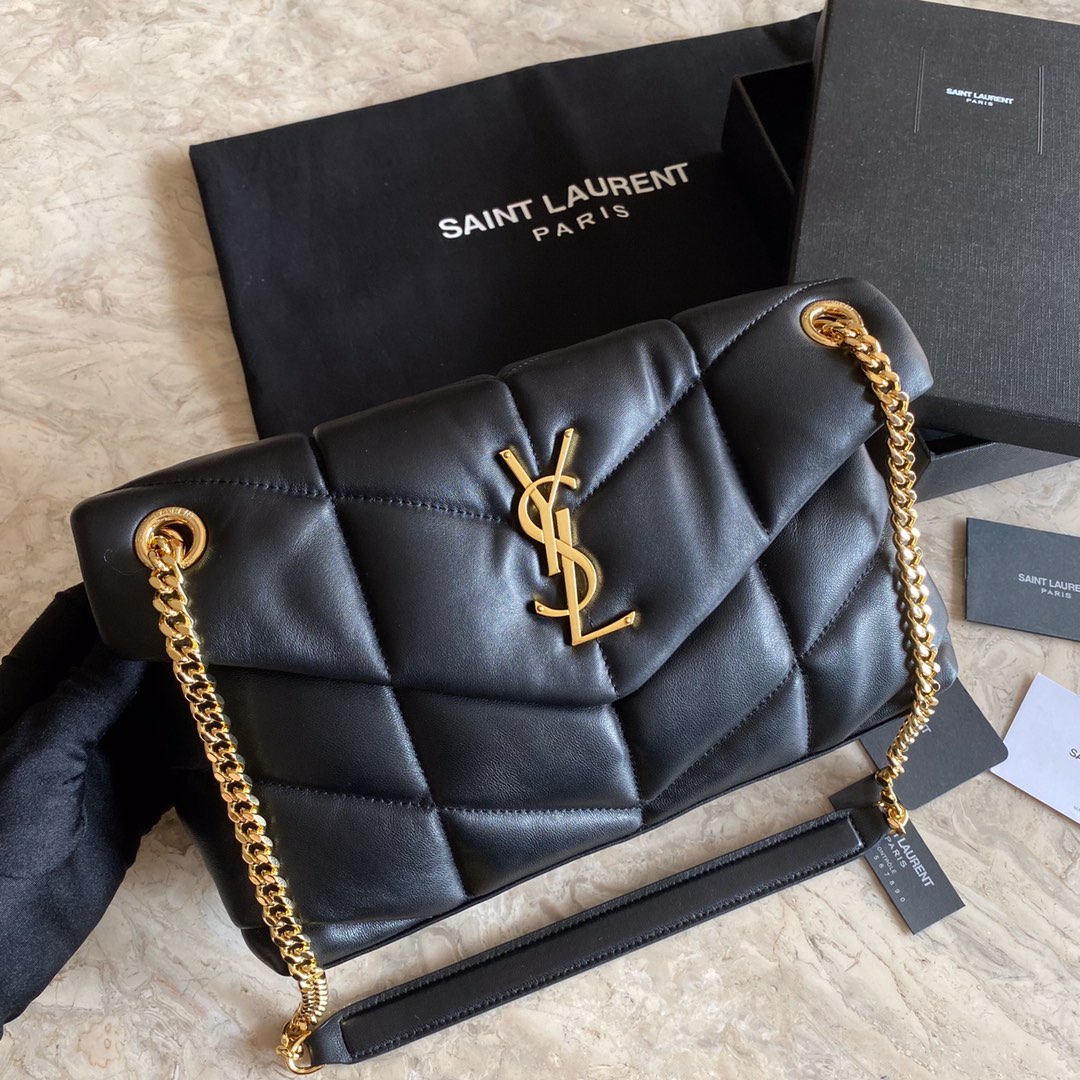 Saint Laurent Puffer Small In Nappa Leather - DopestKickz