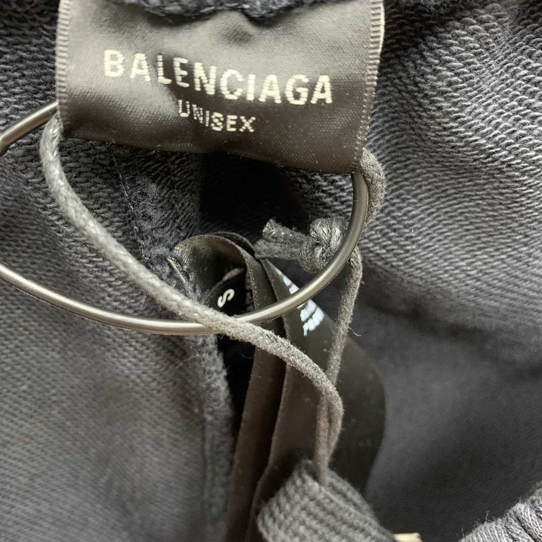 Balenciaga Top League Baggy Sweatpants In Black - DopestKickz
