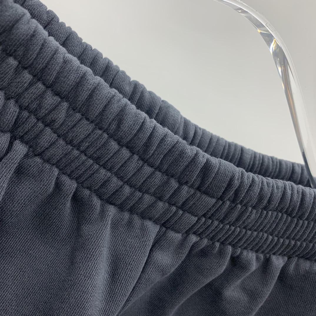 Balenciaga Top League Baggy Sweatpants In Black - DopestKickz
