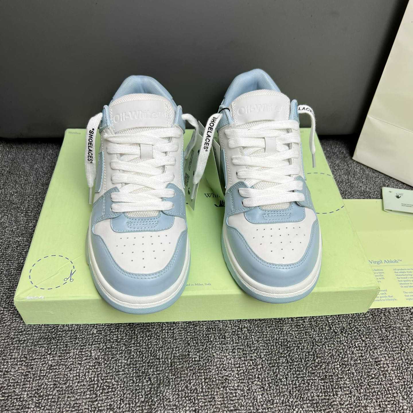 Off-White Out Of Office Lace-Up Sneakers - DopestKickz
