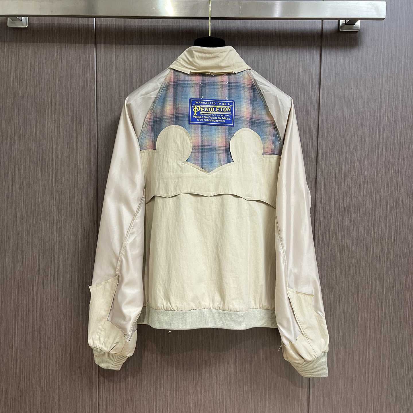 Maison Margiela Panelled Bomber Jacket - DopestKickz