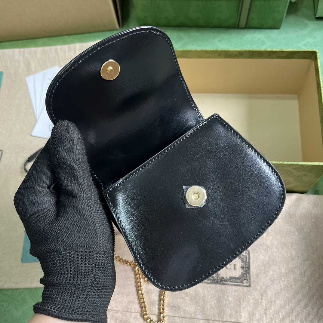 Gucci Bamboo 1947 Super Mini Bag (18.5x 12x 5.5cm) - DopestKickz