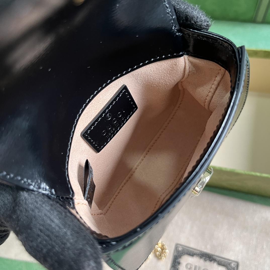 Gucci Bamboo 1947 Super Mini Bag (18.5x 12x 5.5cm) - DopestKickz