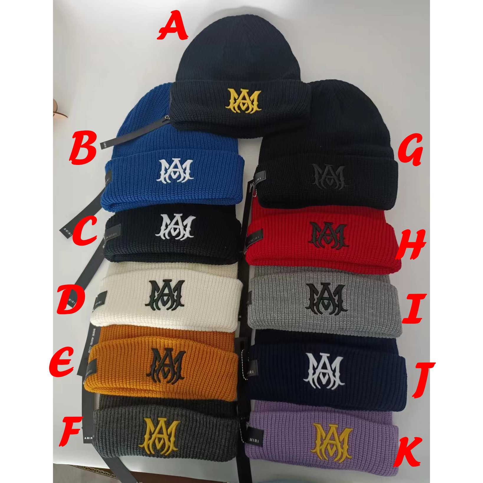 Amiri Logo-embroidered Ribbed-knit Beanie - DopestKickz