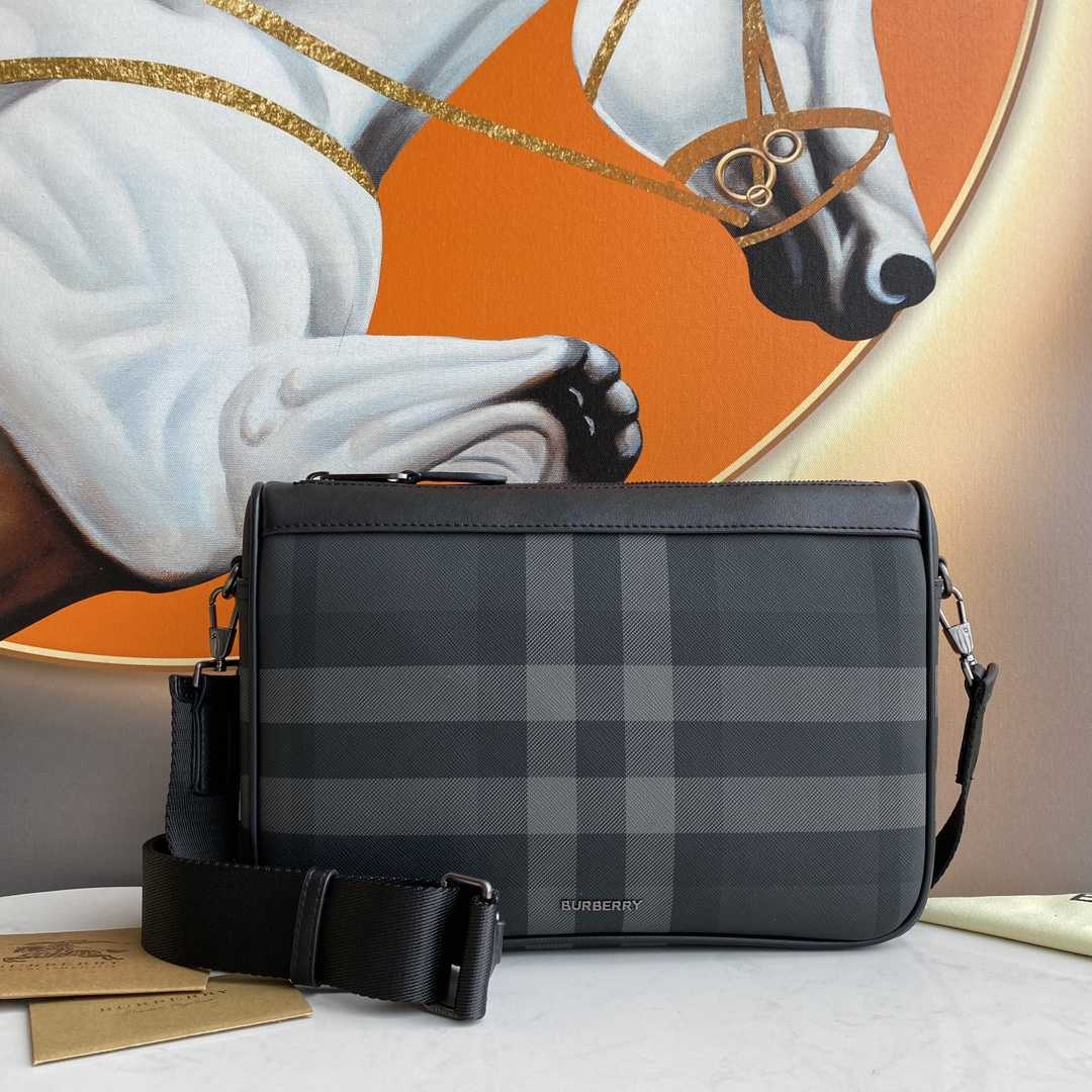 Burberry Leather Rambler Bag - DopestKickz