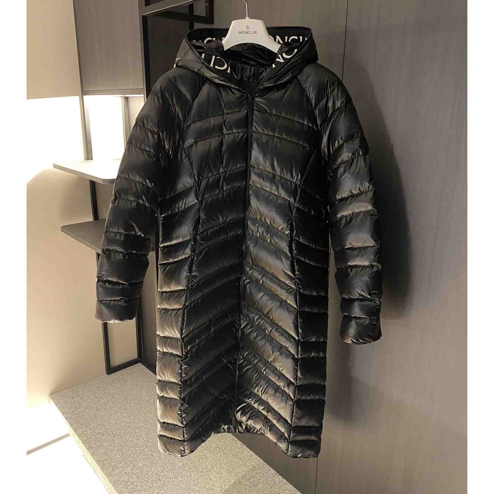 Moncler Tumen Long Down Jacket - DopestKickz