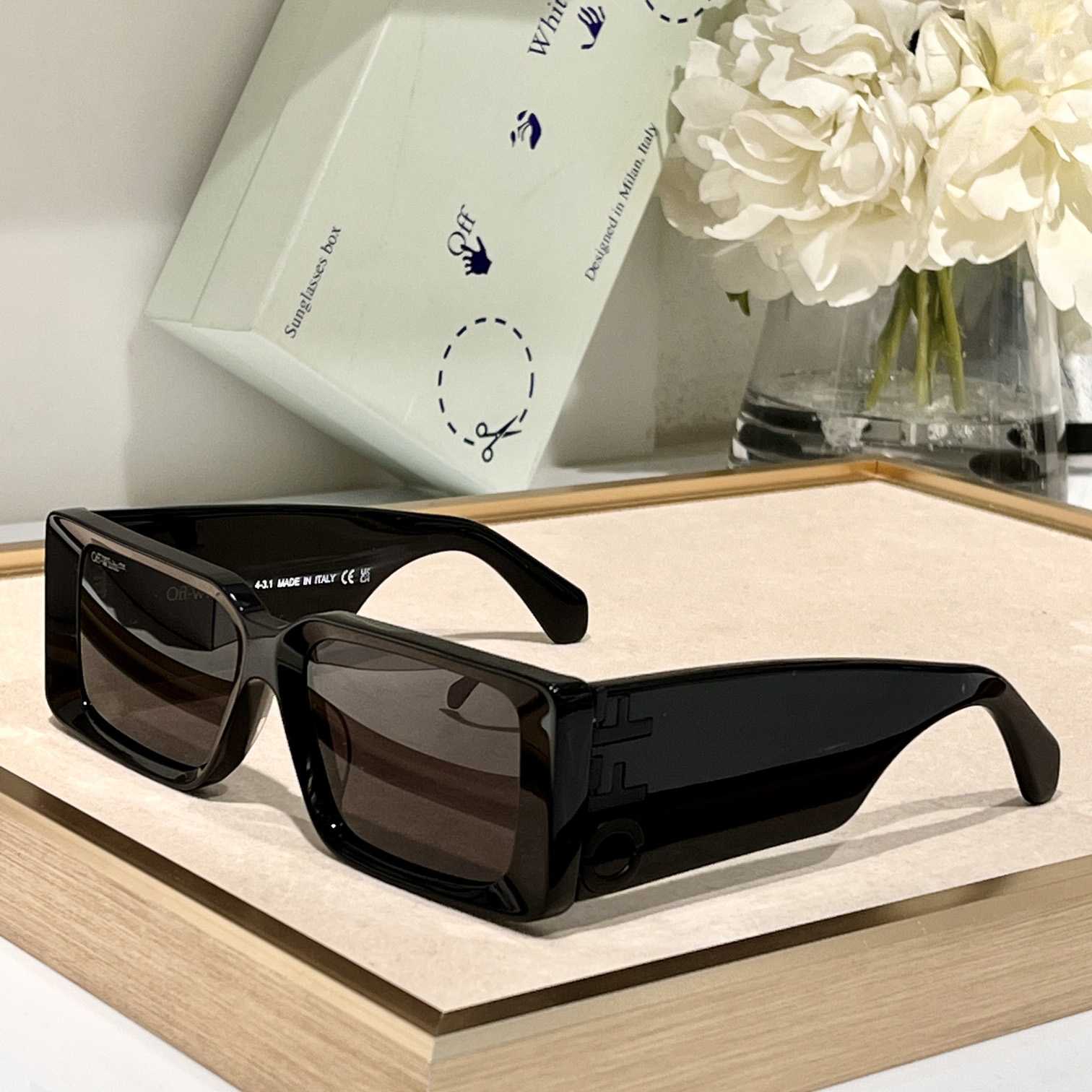 Off White Milano Square-Frame Acetate Sunglasses    OERI097 - DopestKickz