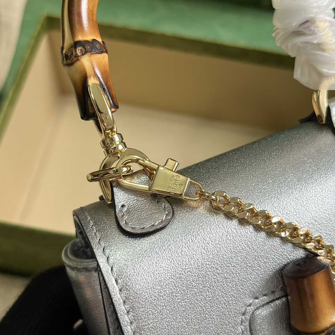 Gucci Bamboo 1947 Super Mini Bag (18.5x 12x 5.5cm) - DopestKickz