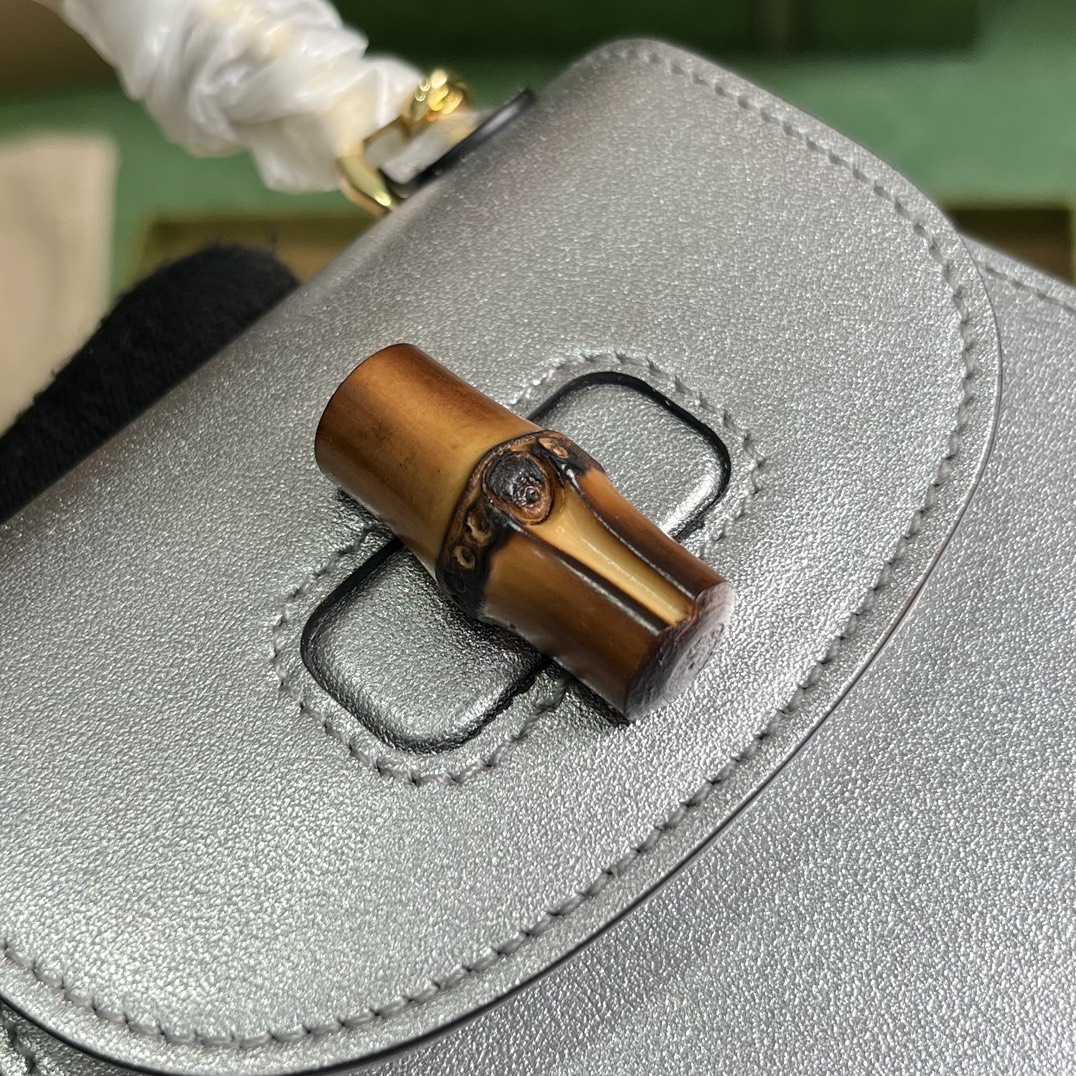 Gucci Bamboo 1947 Super Mini Bag (18.5x 12x 5.5cm) - DopestKickz