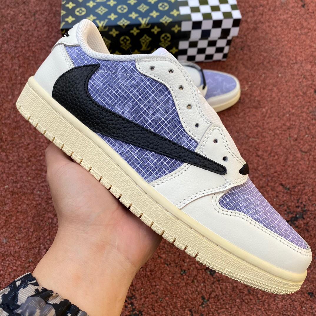 Tracis Scott x Air Jordan 1 Low Golf TS Sneaker     DZ8866-192 - DopestKickz
