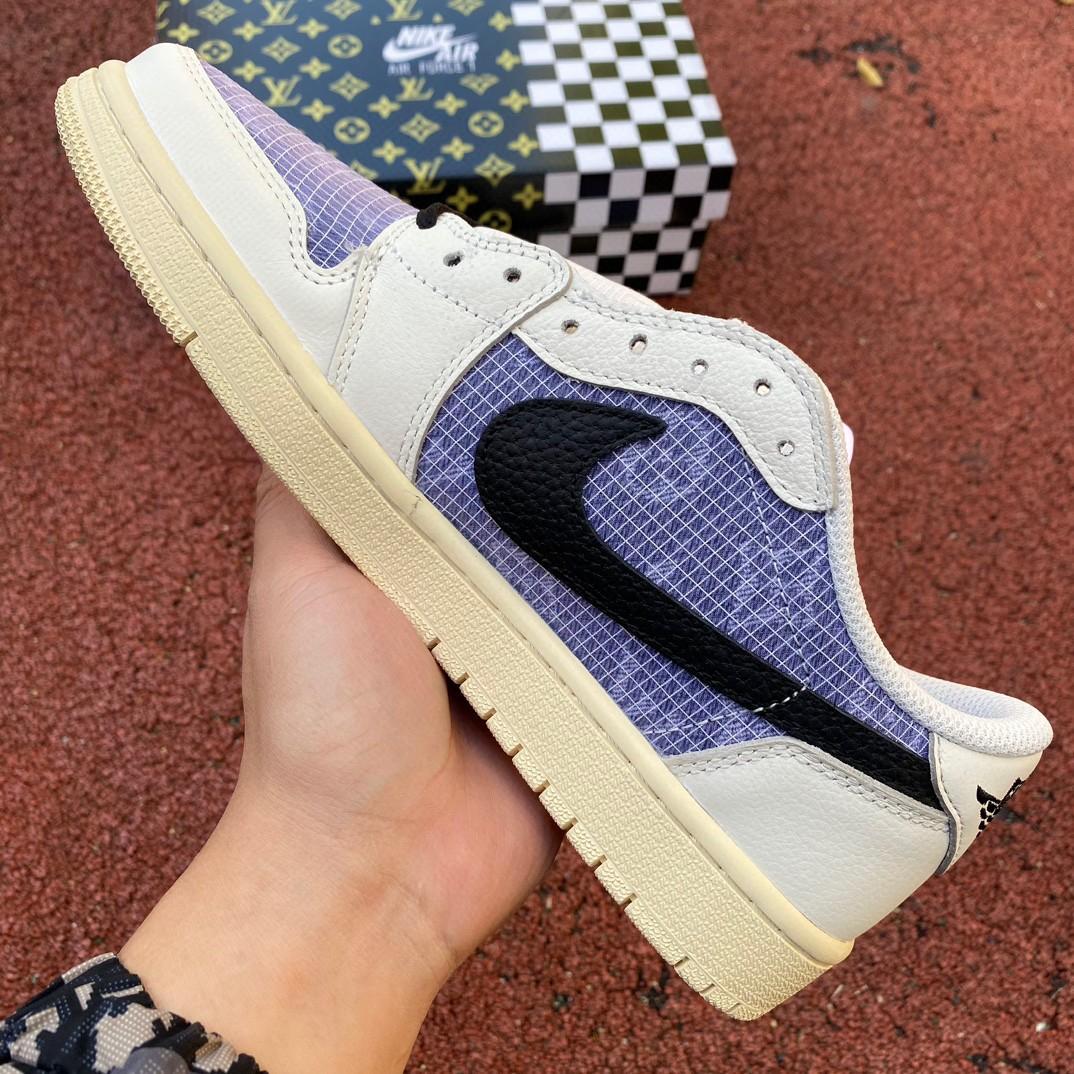 Tracis Scott x Air Jordan 1 Low Golf TS Sneaker     DZ8866-192 - DopestKickz