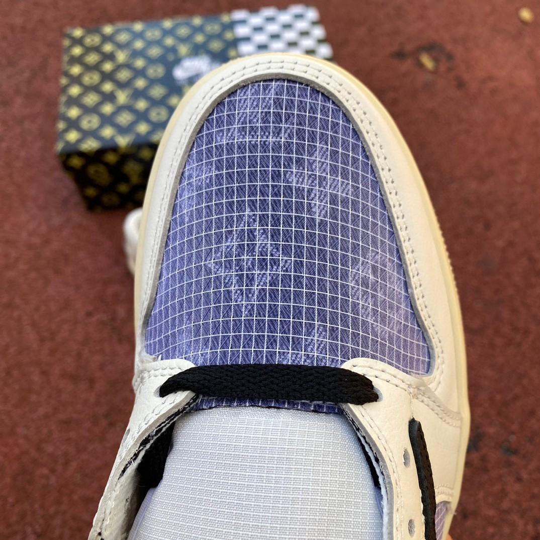 Tracis Scott x Air Jordan 1 Low Golf TS Sneaker     DZ8866-192 - DopestKickz