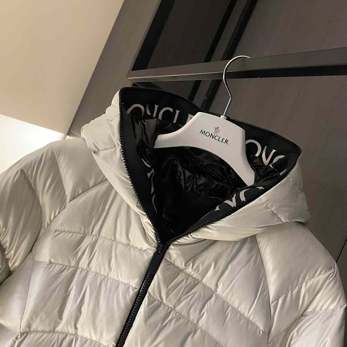 Moncler Tumen Long Down Jacket - DopestKickz