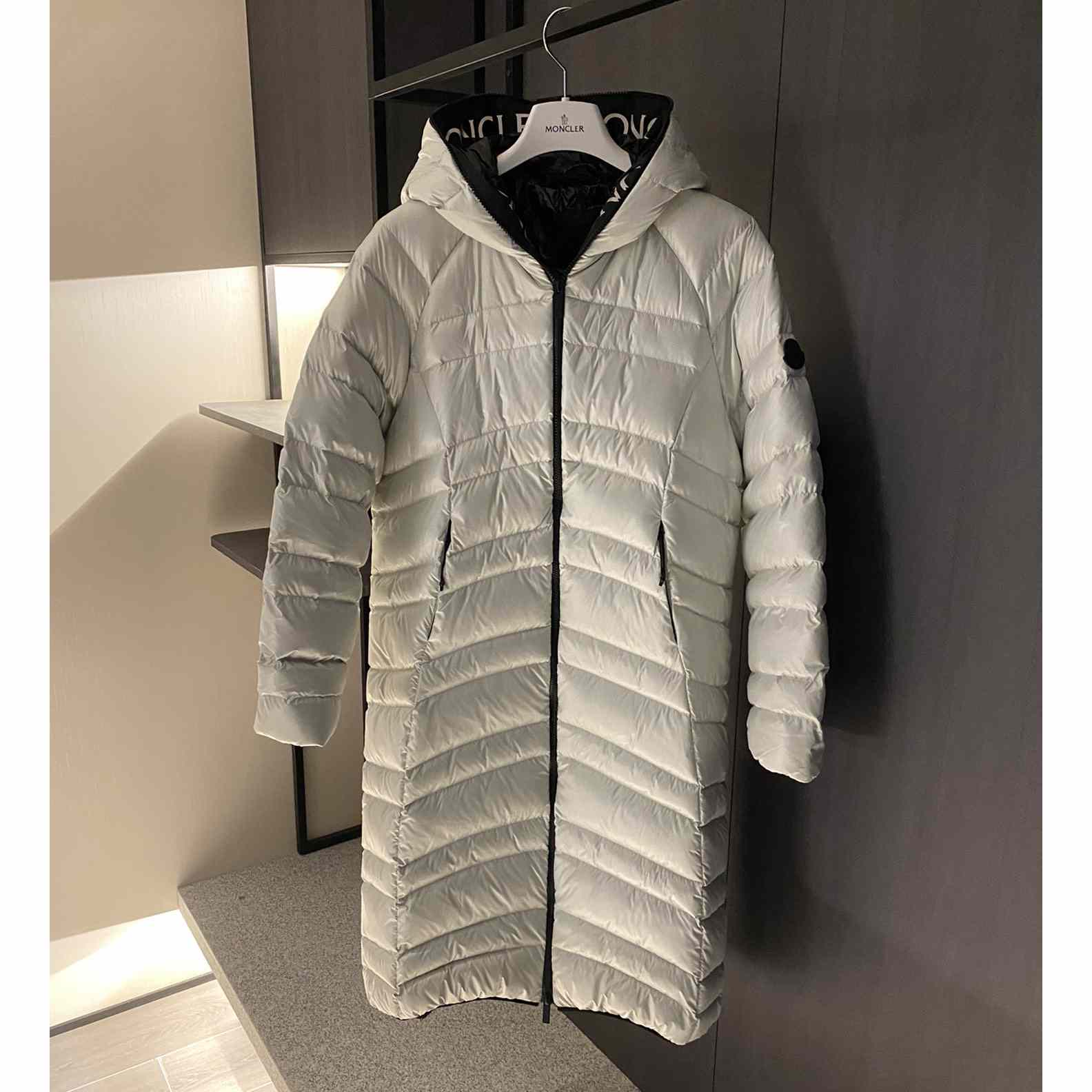 Moncler Tumen Long Down Jacket - DopestKickz
