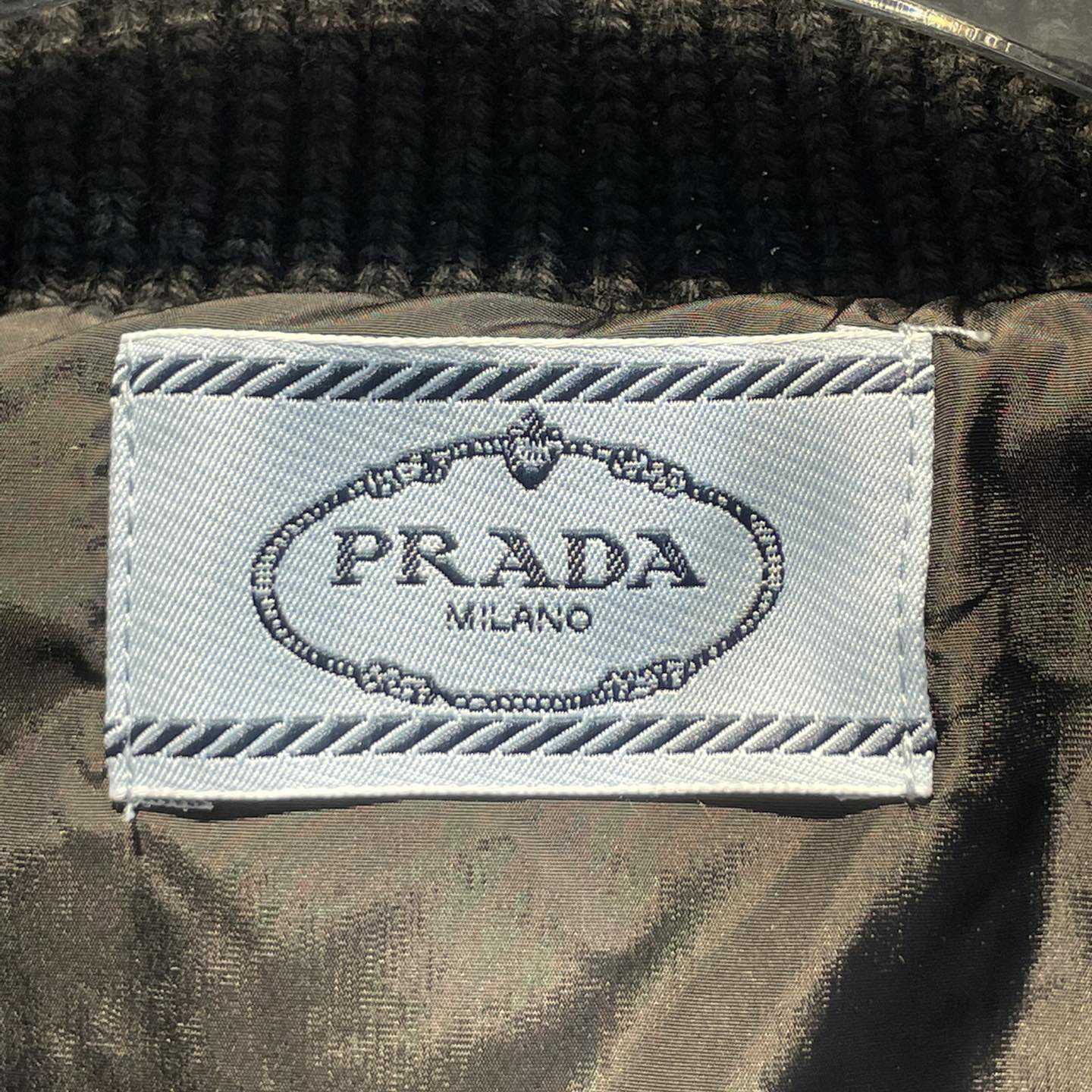 Prada Quilted Re-Nylon And Cashmere Jacket - DopestKickz
