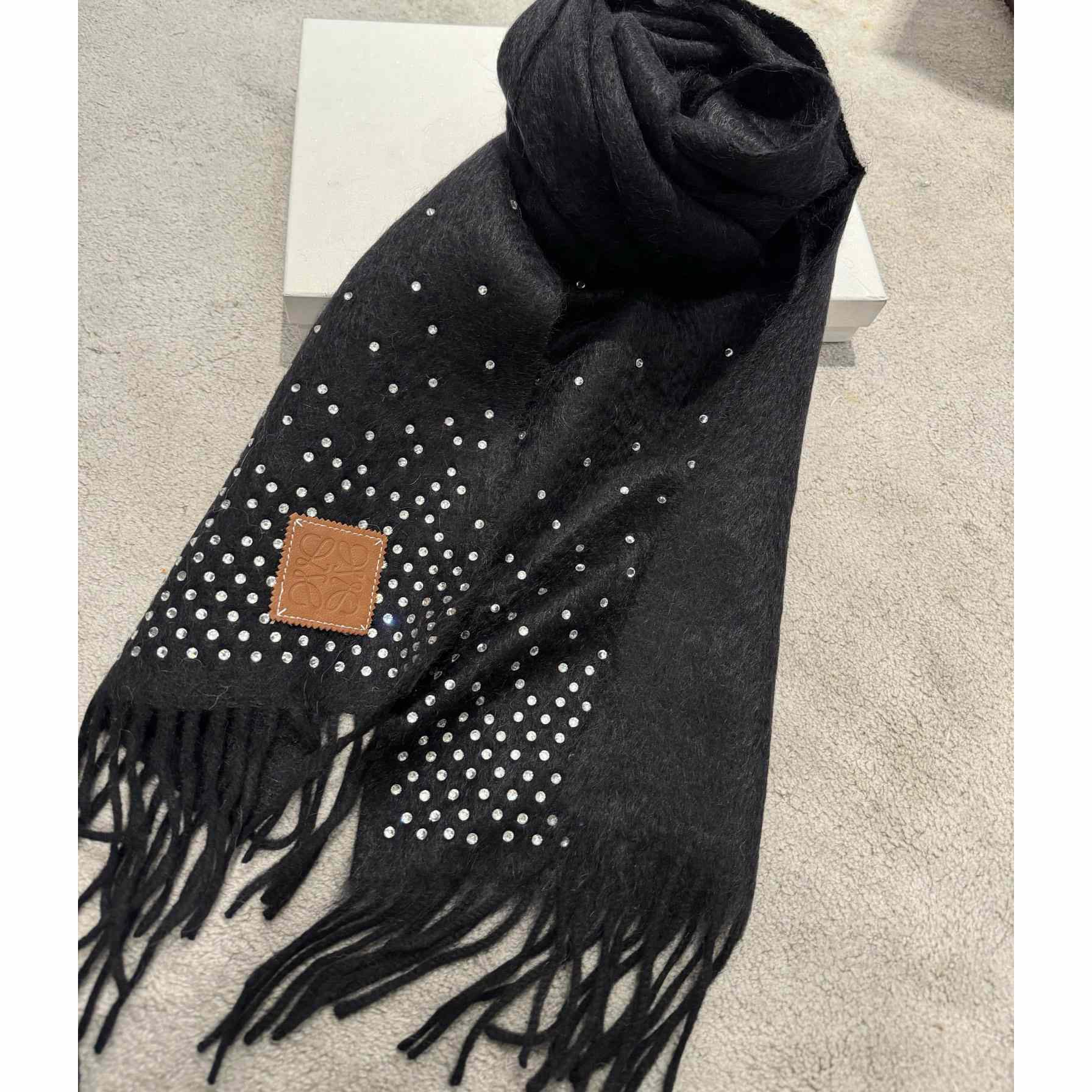 Loewe Scarf In Mohair And Wool - DopestKickz