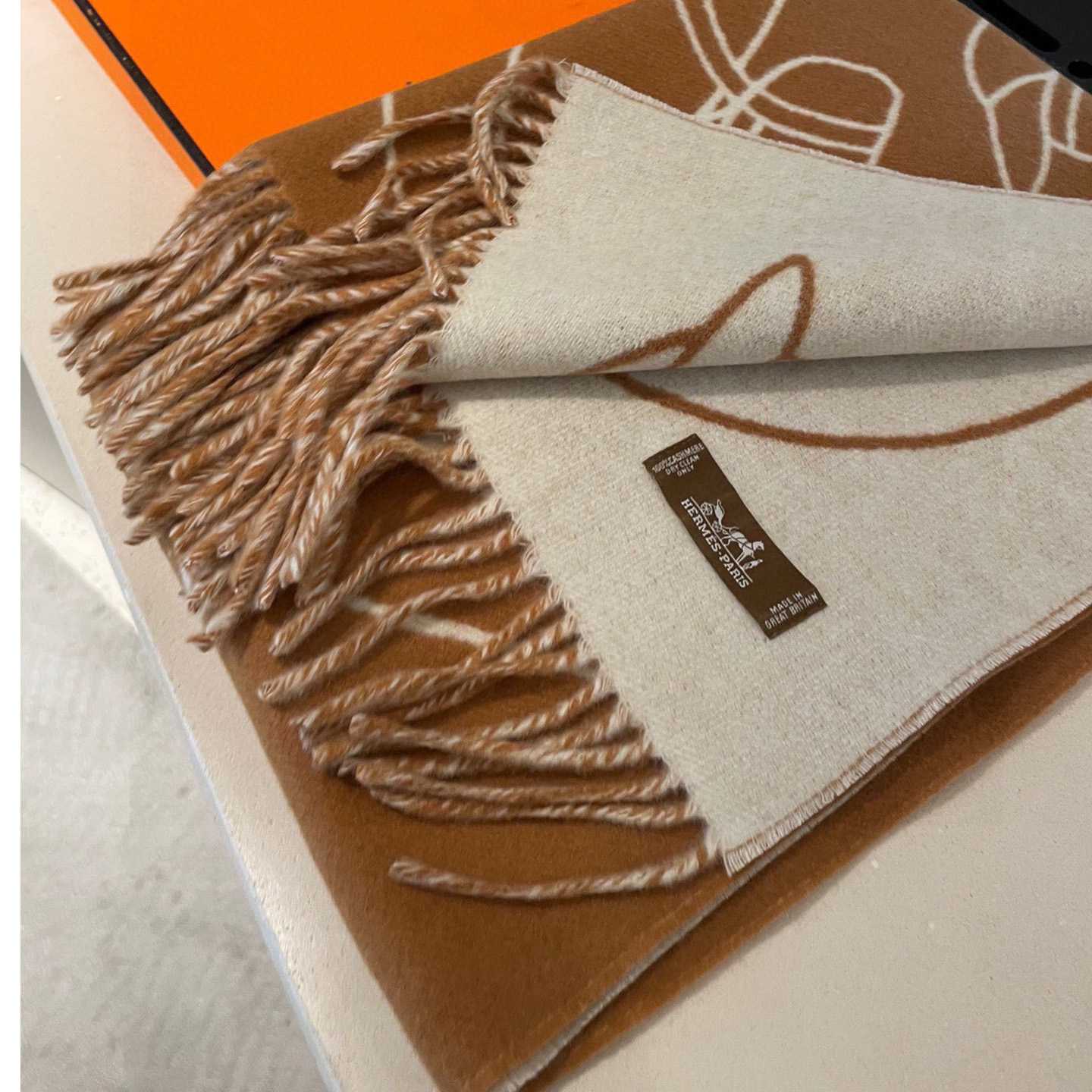 Hermes Casaque Entrelacs Equestres muffler  - DopestKickz