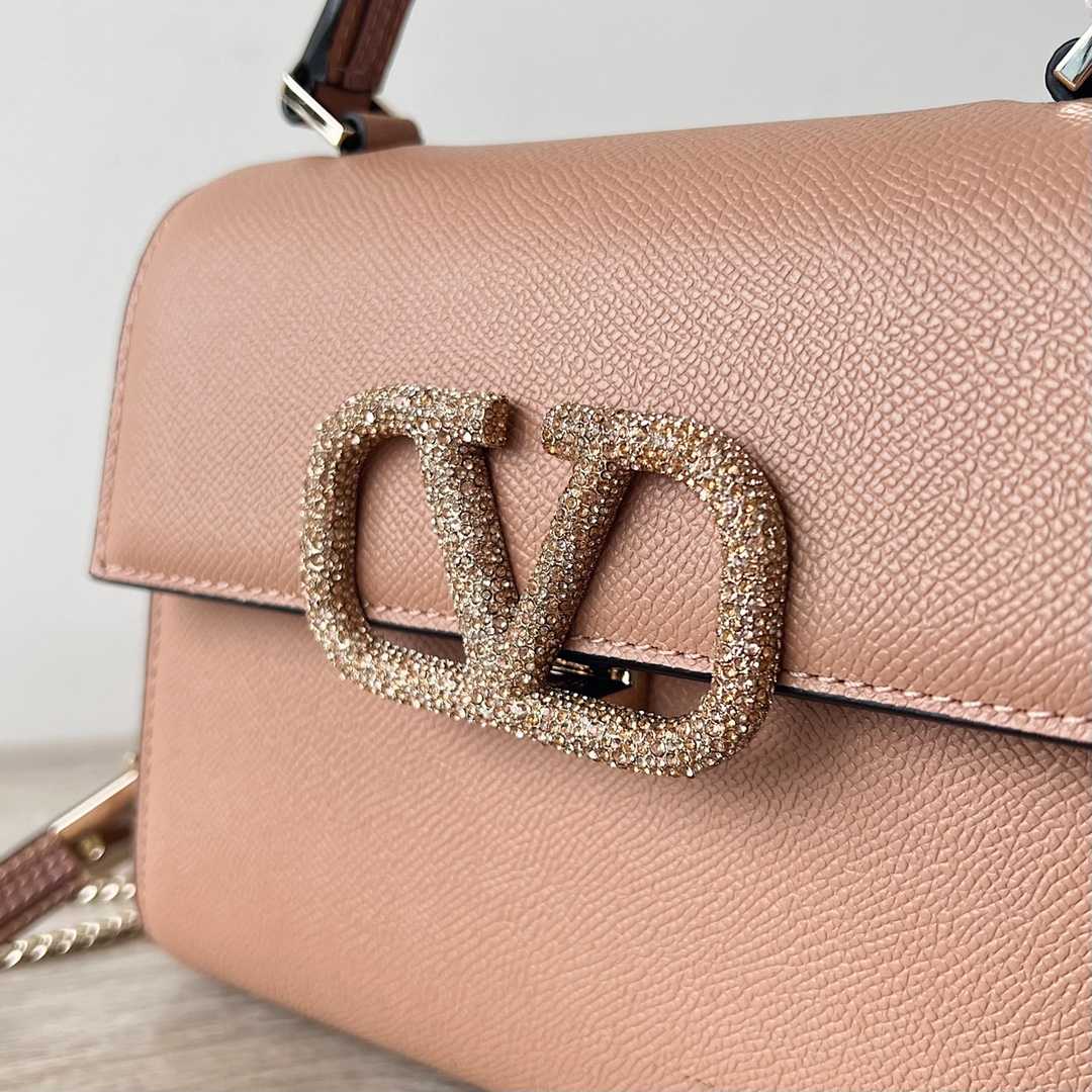 Valenti Small VSLING Handbag With Jewel Embroidery - DopestKickz