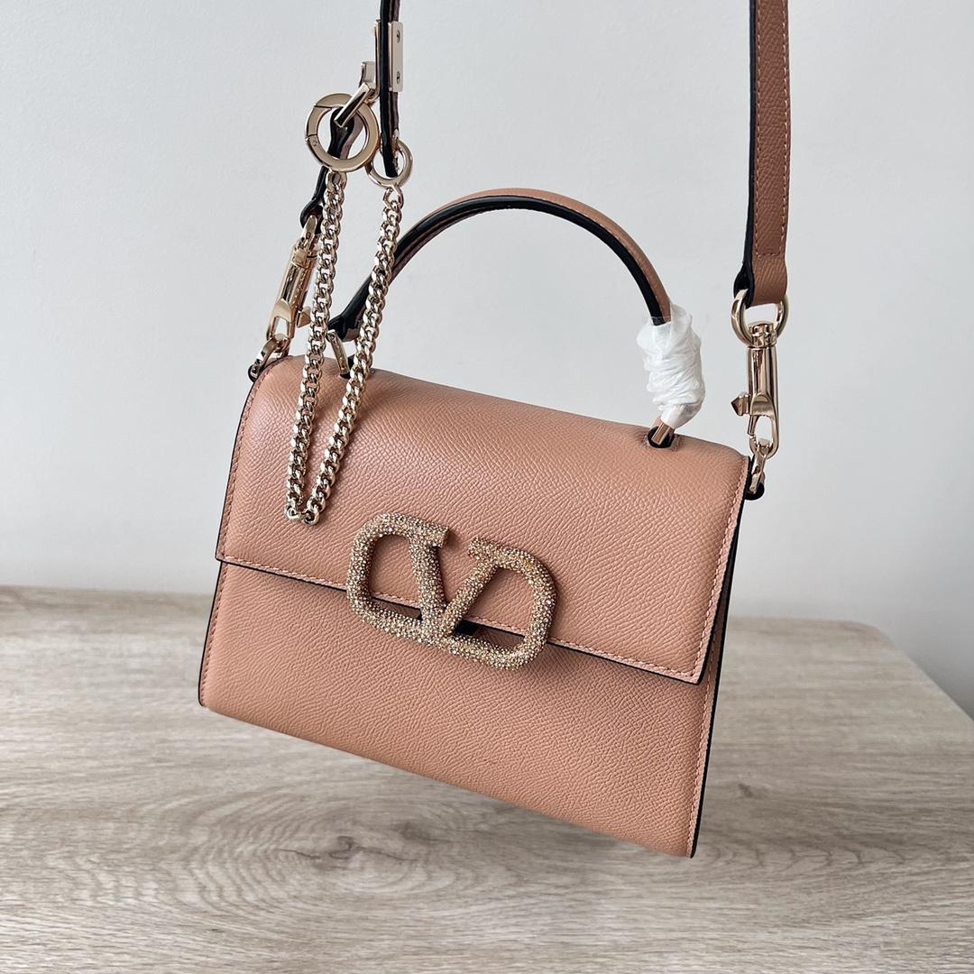 Valenti Small VSLING Handbag With Jewel Embroidery - DopestKickz