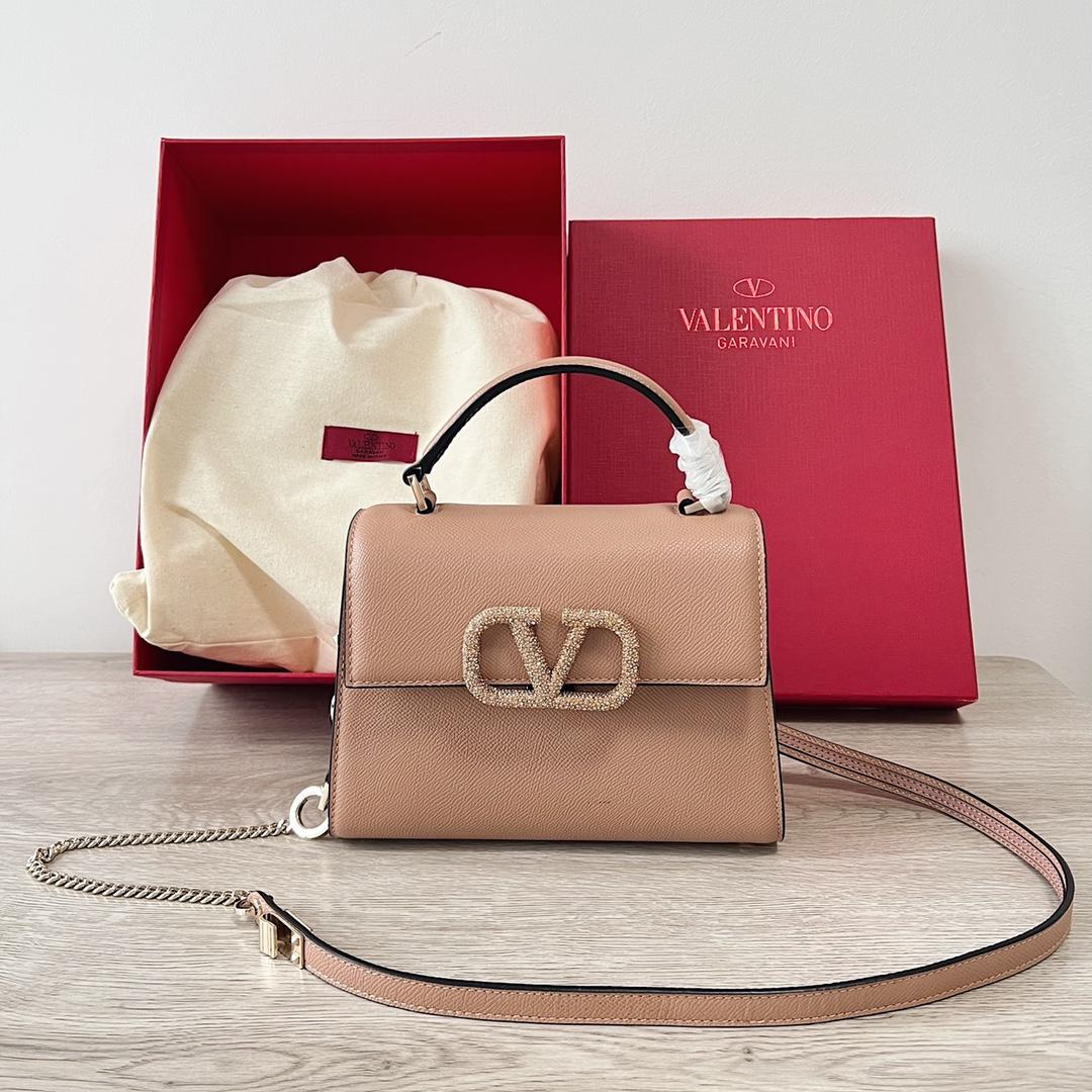 Valenti Small VSLING Handbag With Jewel Embroidery - DopestKickz