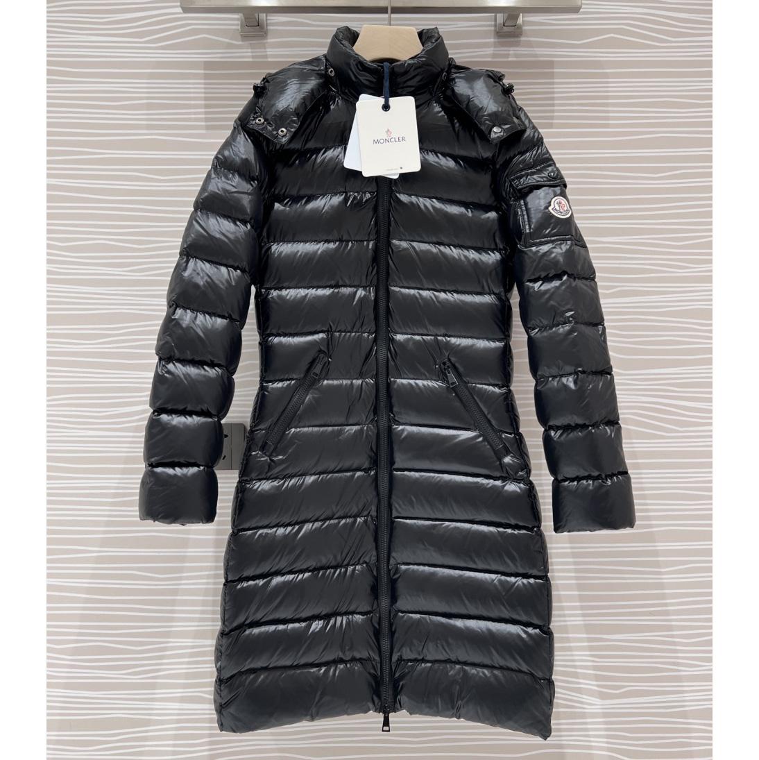 Moncler Moka Long Down Jacket - DopestKickz