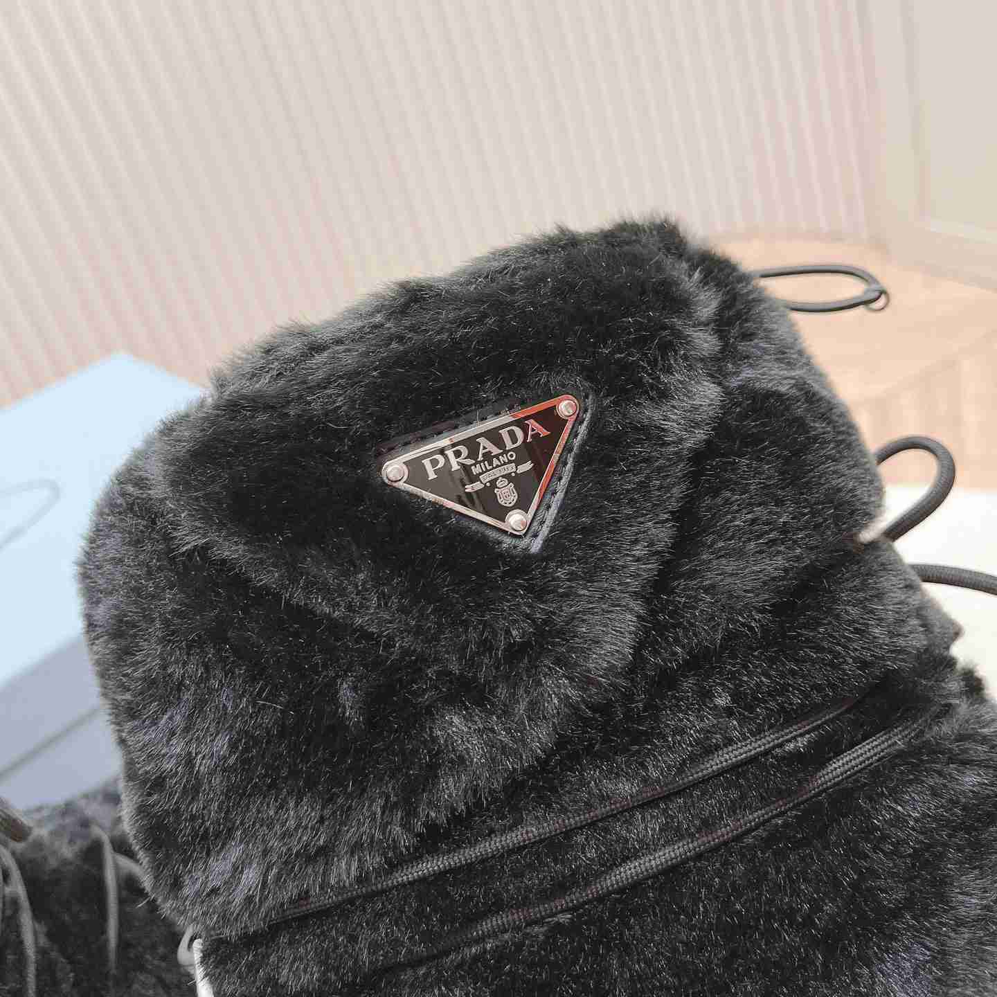 Prada Shearling Apres-ski Boots - DopestKickz