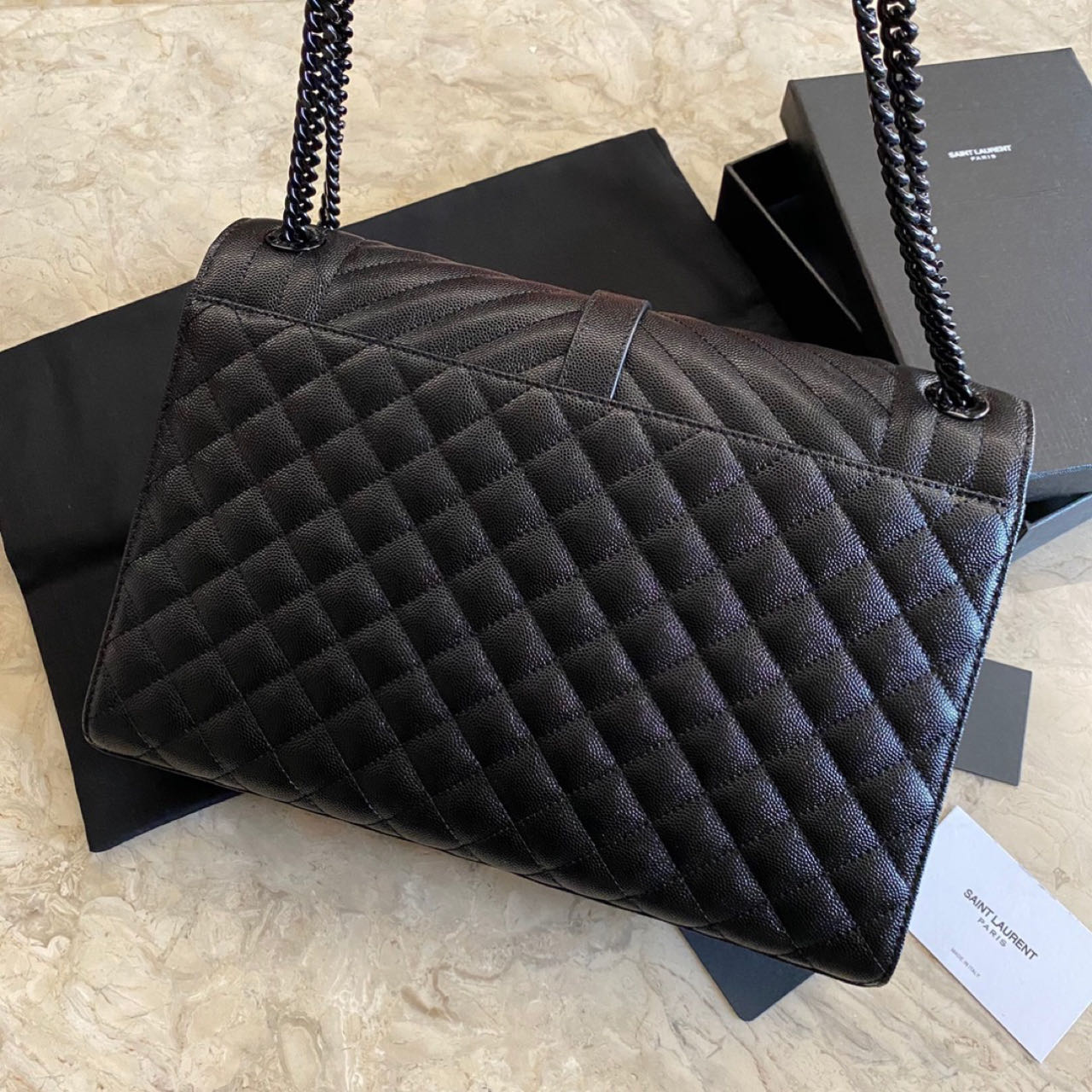 Saint Laurent Envelope Chain Bag (31-21-7 cm) - DopestKickz