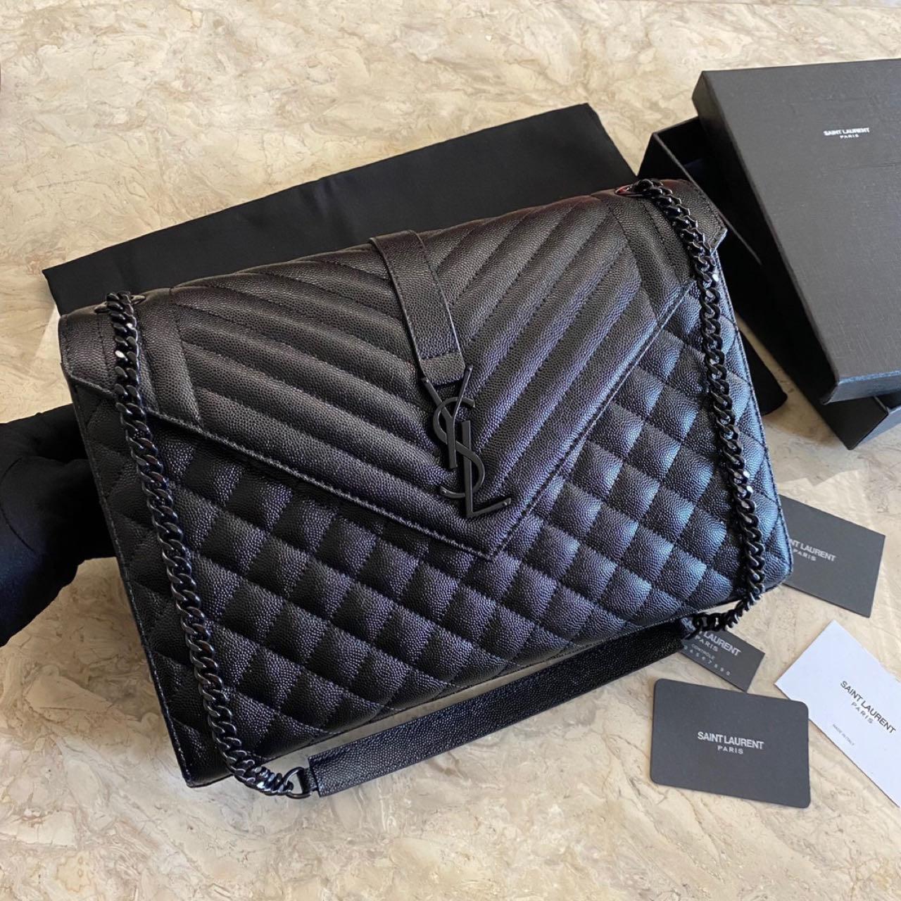 Saint Laurent Envelope Chain Bag (31-21-7 cm) - DopestKickz