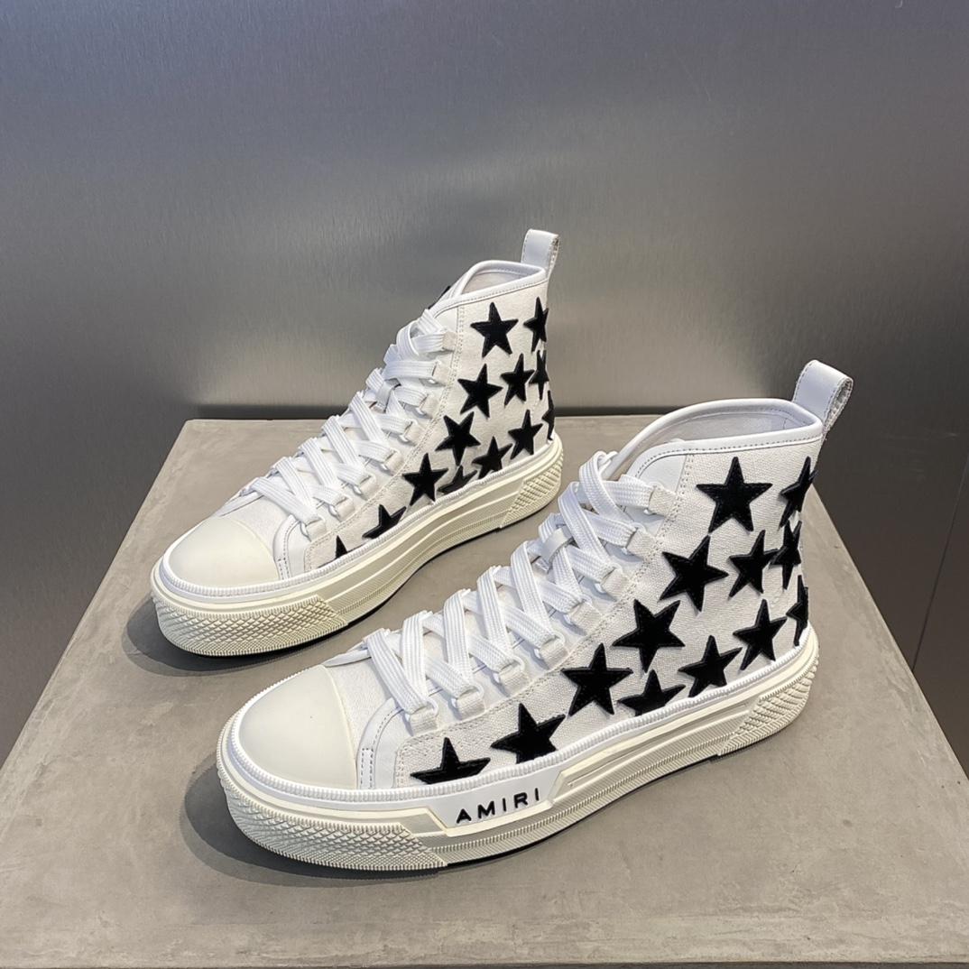 Amiri Stars High-top Sneakers - DopestKickz