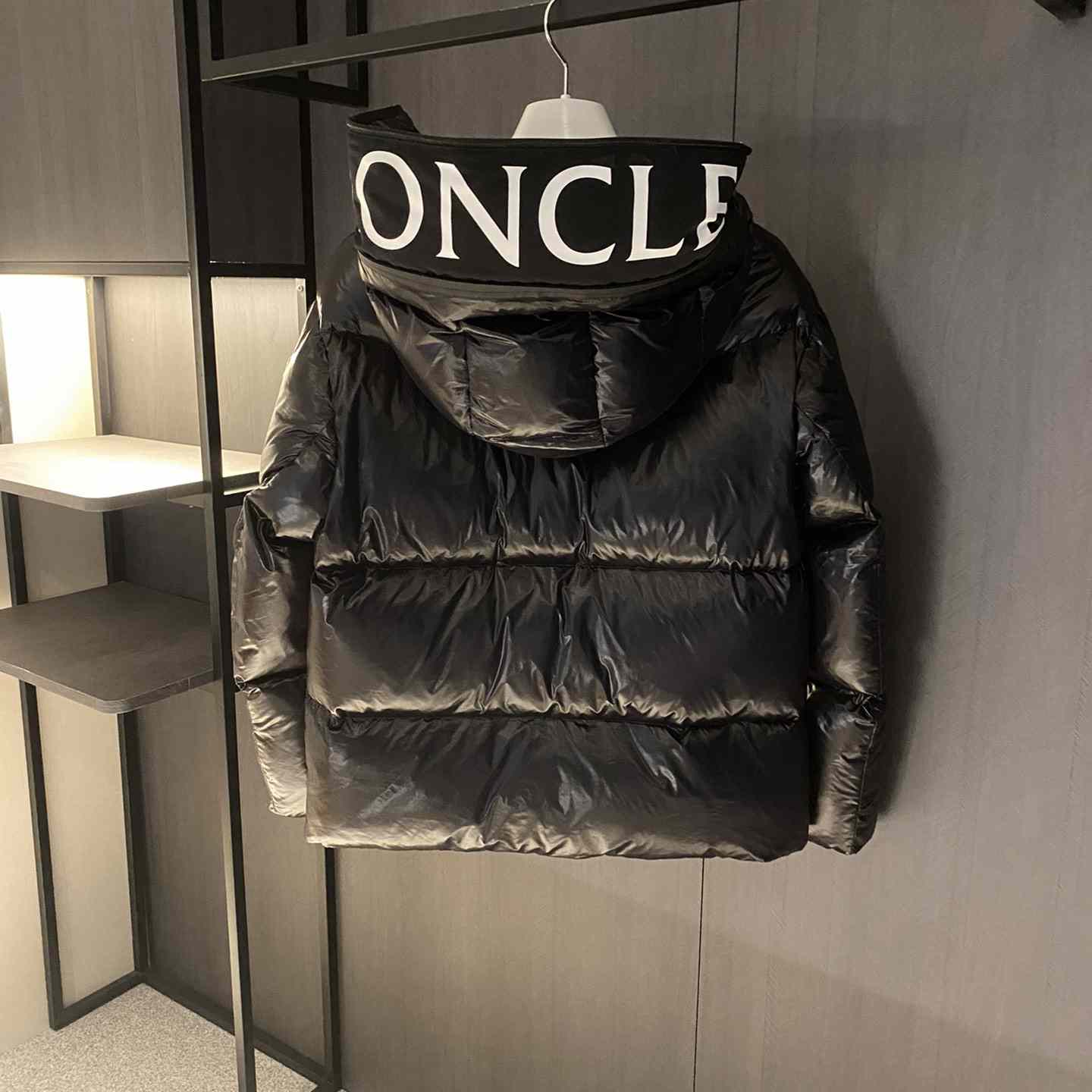 Moncler Huppe Short Down Jacket - DopestKickz