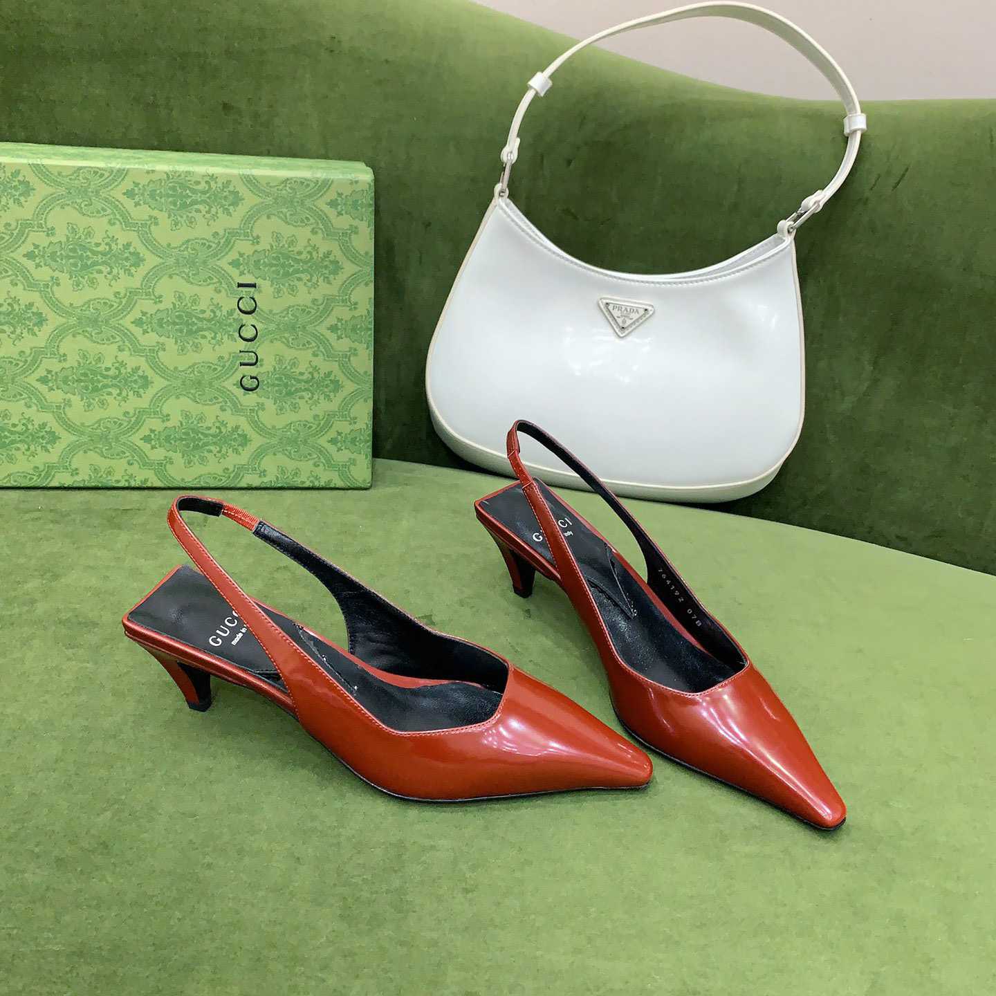 Gucci Women's Slingback Pump - DopestKickz