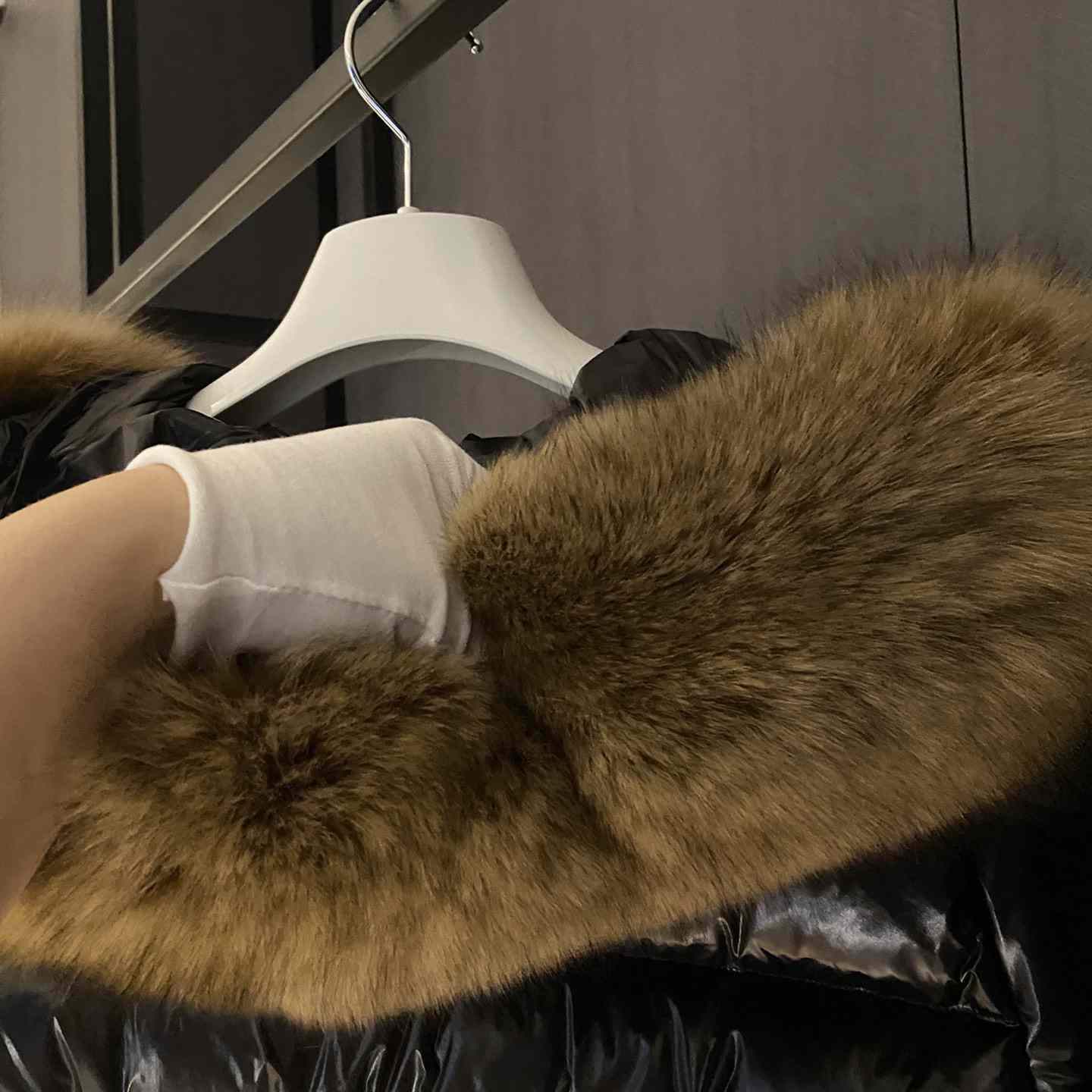 Moncler Chandre Long Down Jacket - DopestKickz