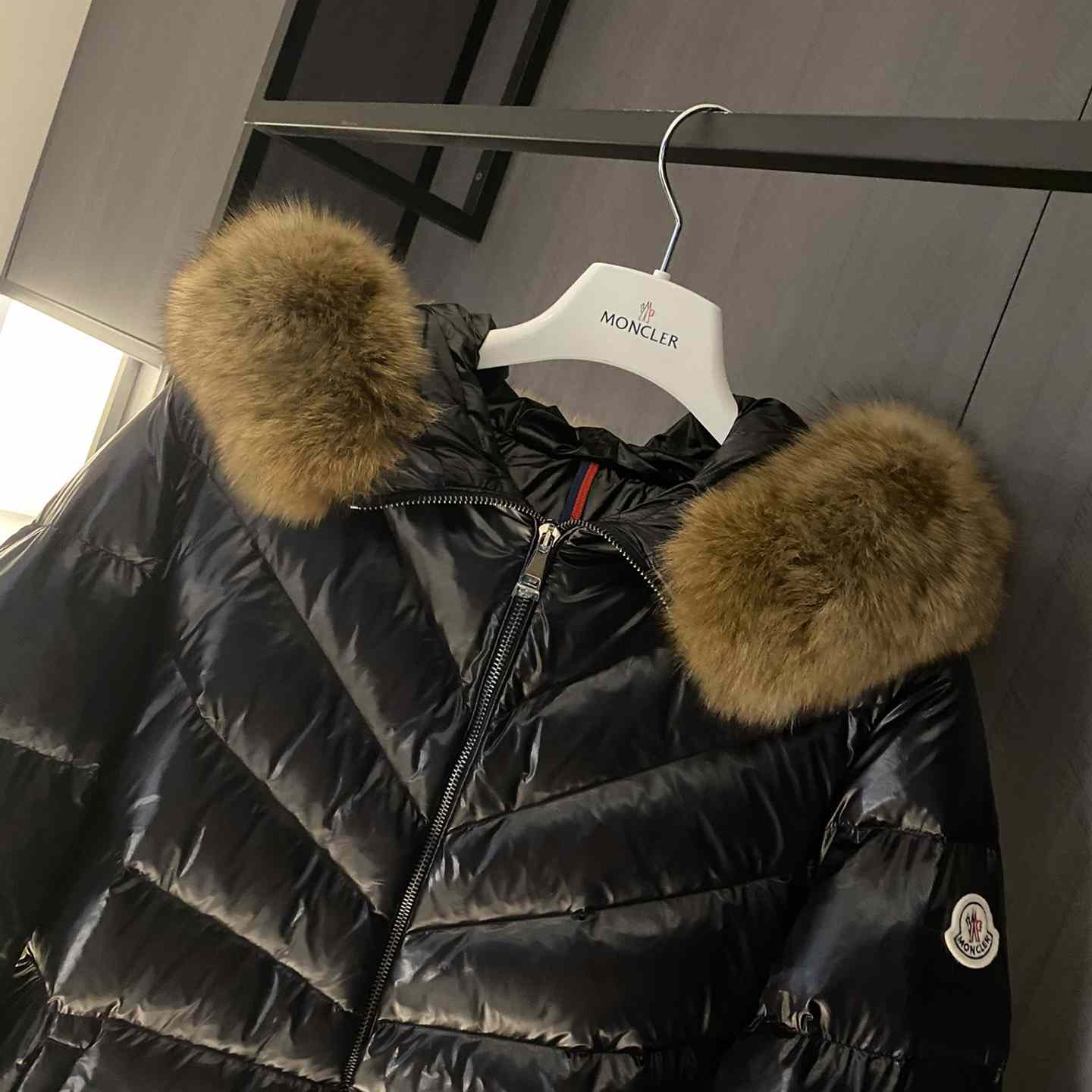 Moncler Chandre Long Down Jacket - DopestKickz