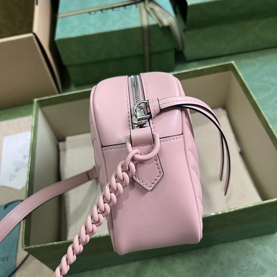 Gucci GG Marmont Small Shoulder Bag(24*13*7cm) - DopestKickz